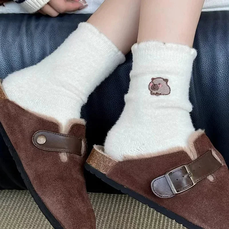 Calcetines Peluditos Osito